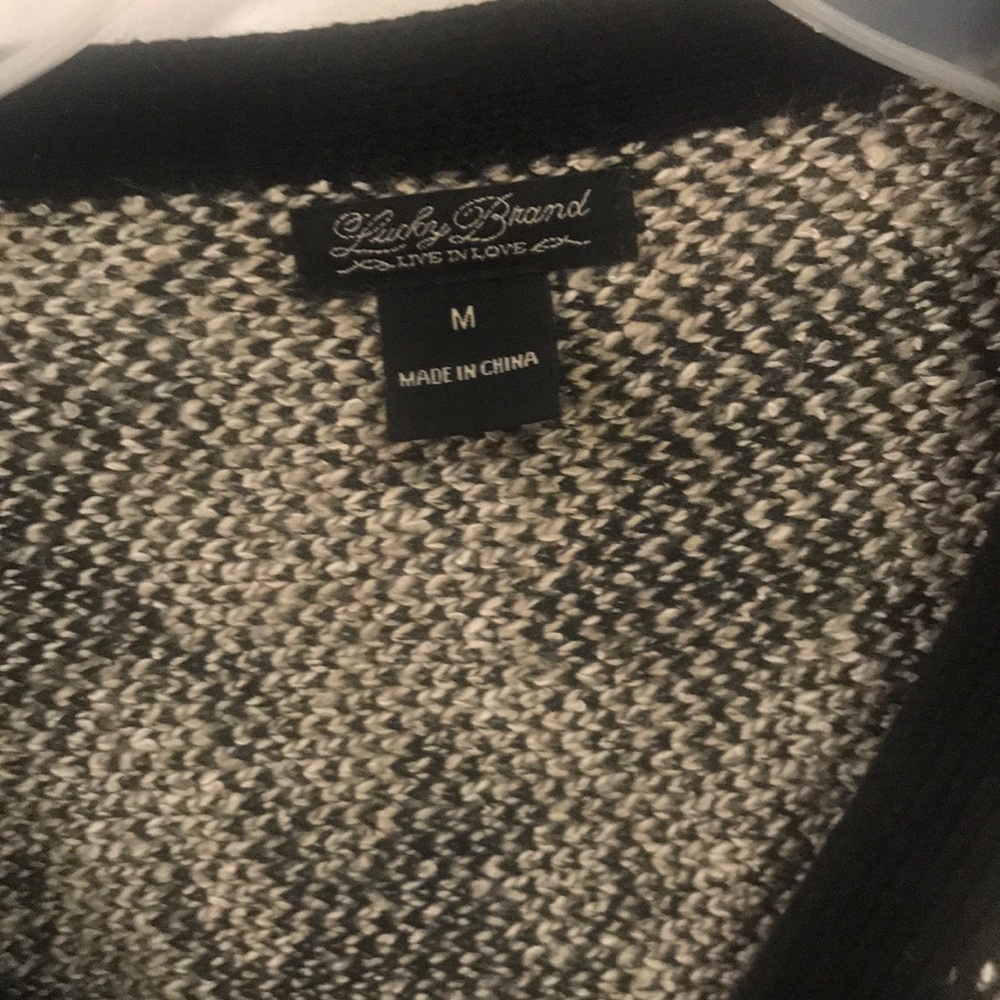 Beautiful LUCKY brand sweater jacket - Picture 3 of 8